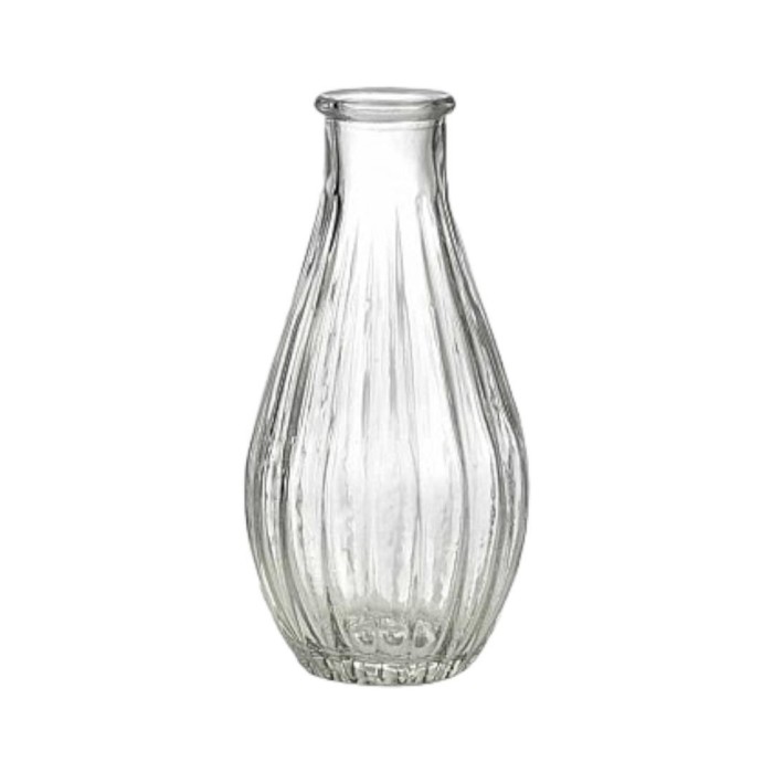 BOTTIGLIA VETRO D7 H14CM